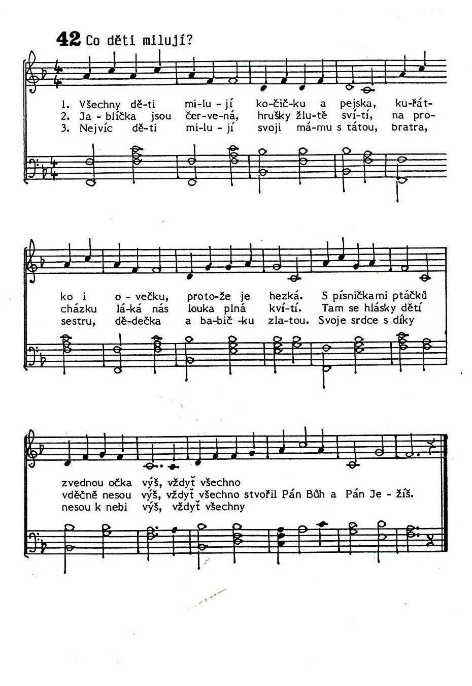 42 Co deti miluji