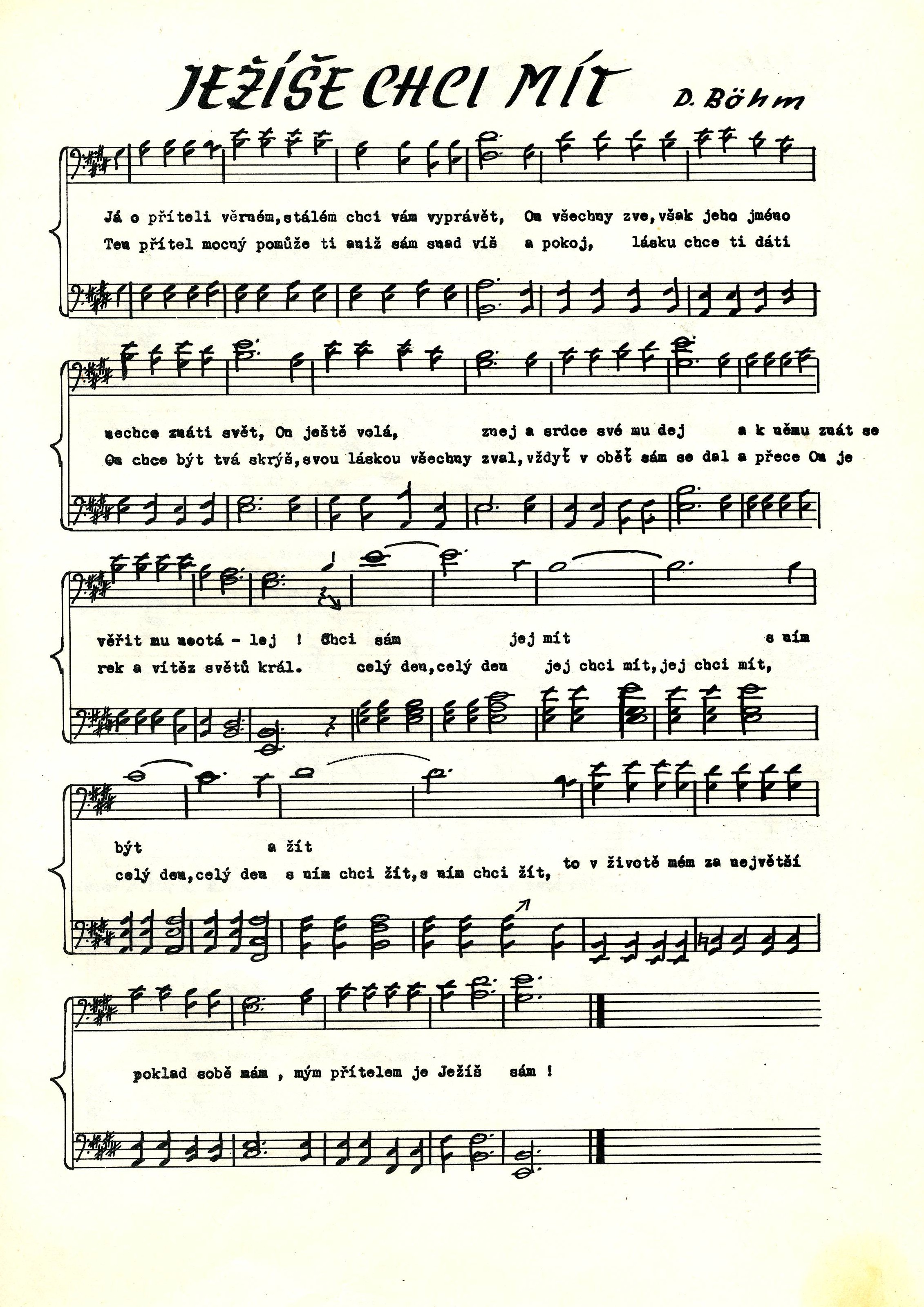 16 - Jezise chci mit