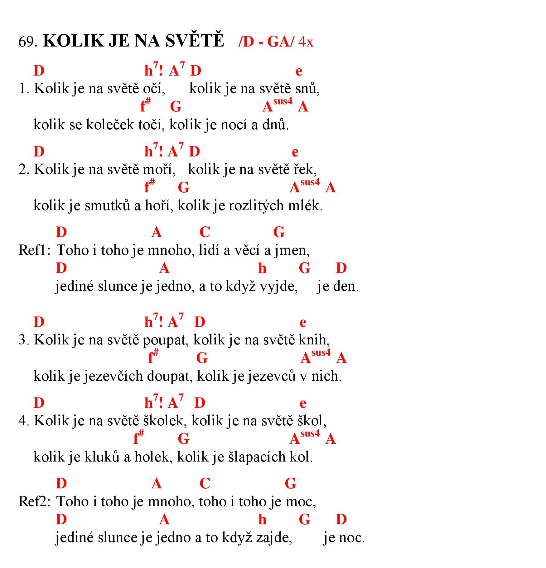 069 Kolik je na svete