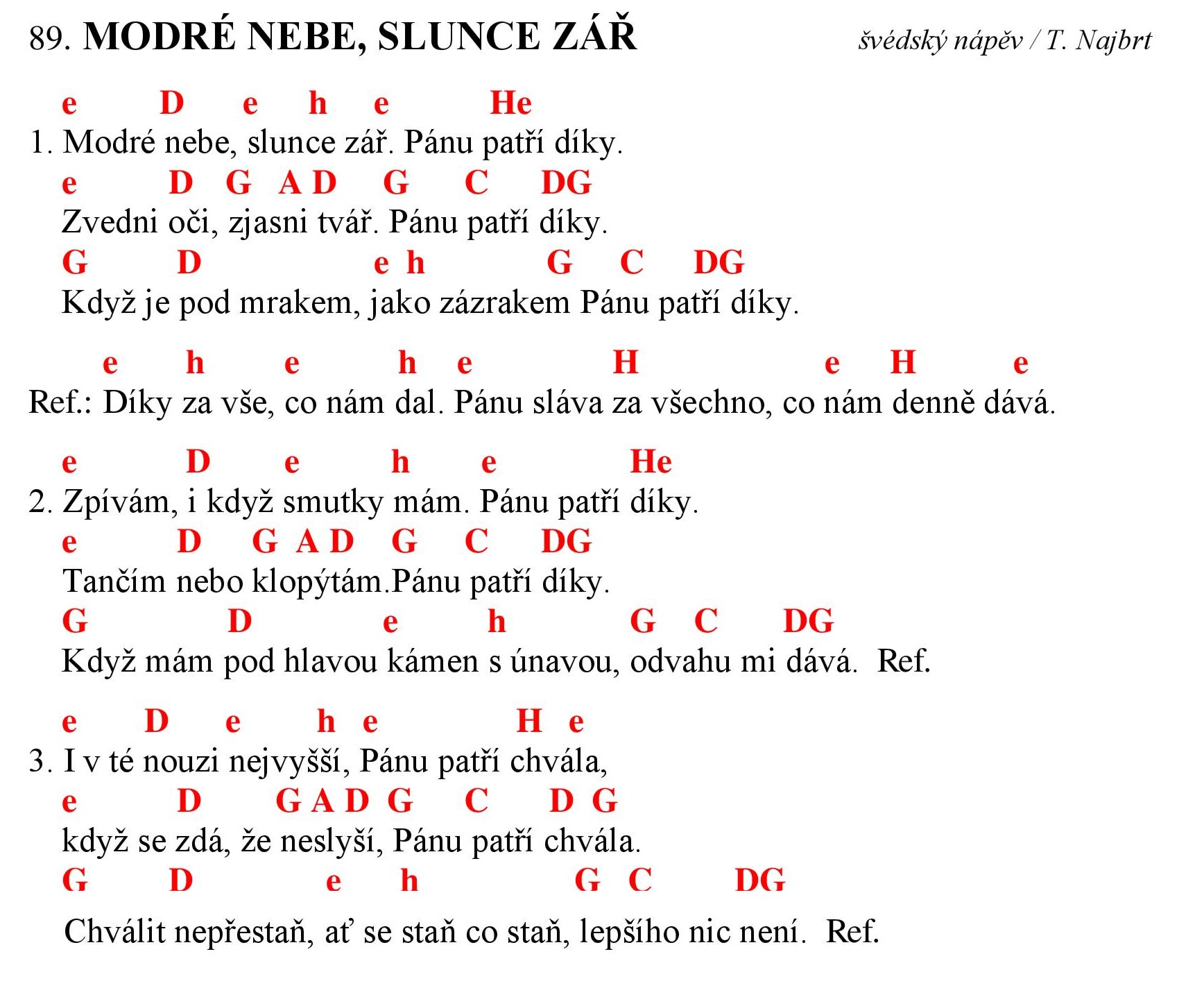 089 Modre nebe slunce zar