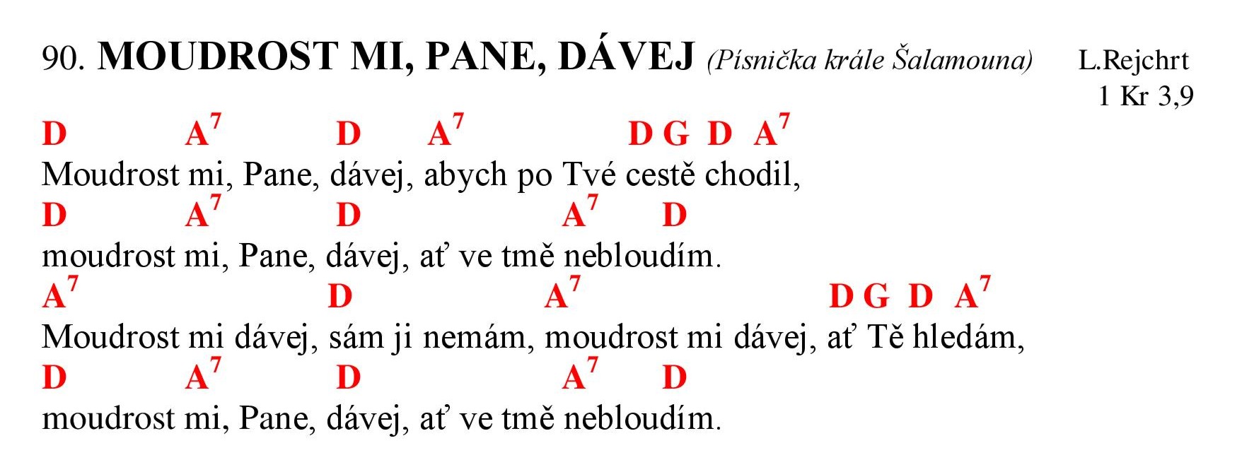 090 Moudrost mi Pane davej