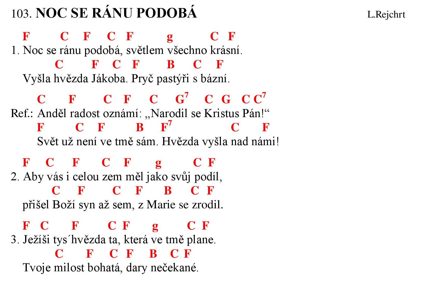 103 Noc se ranu podoba