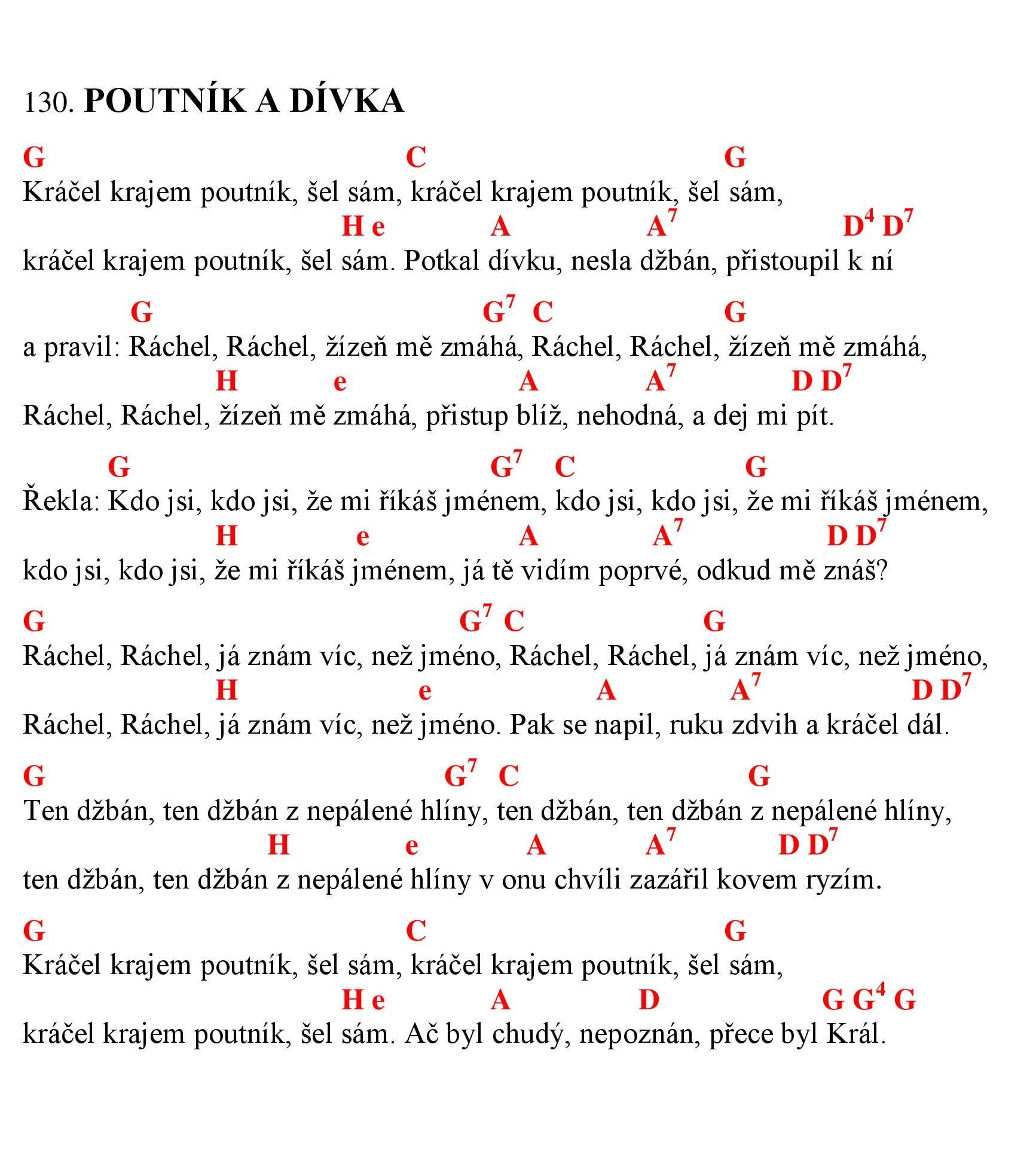 130 Poutnik a divka