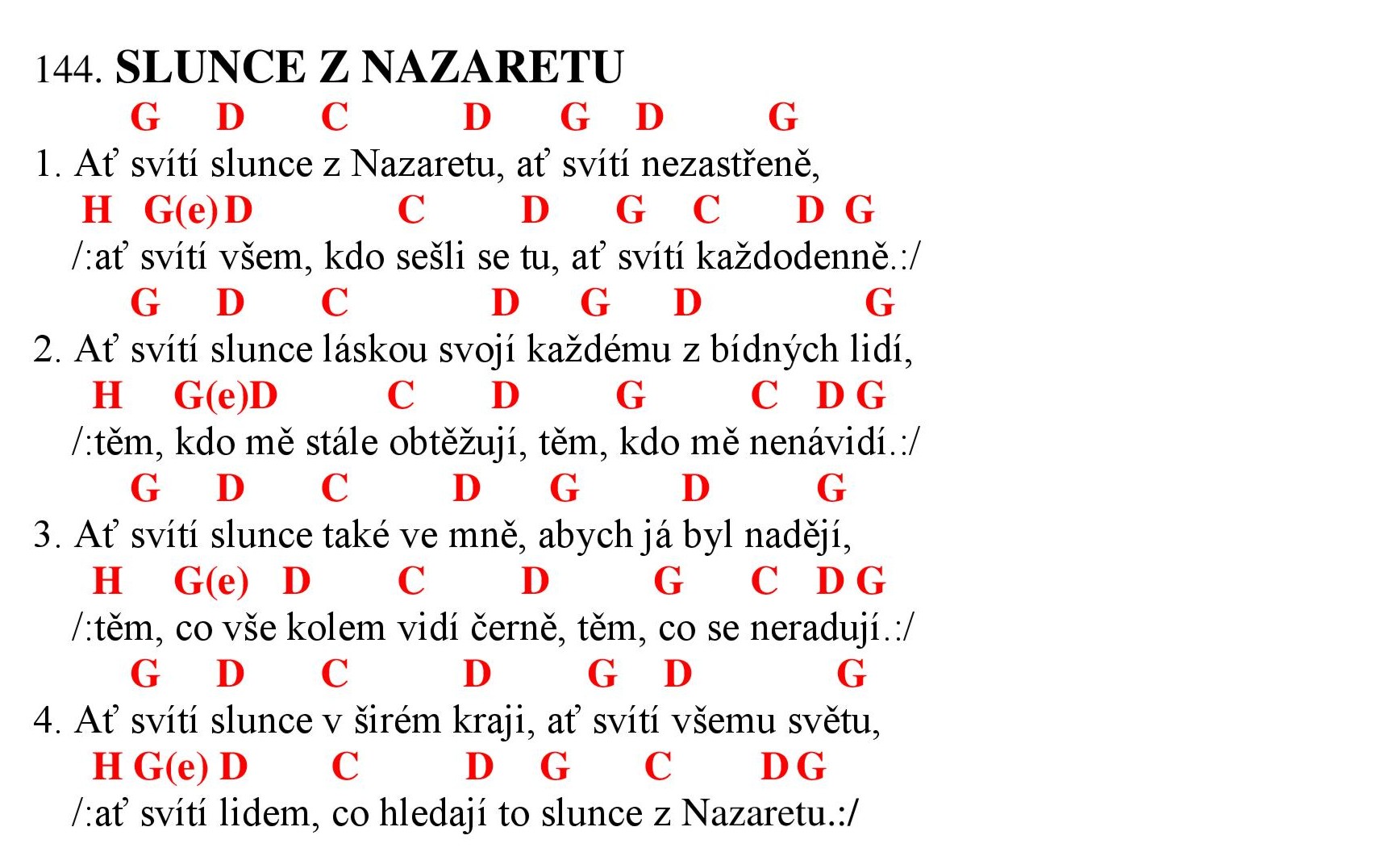 144 Slunce z Nazaretu