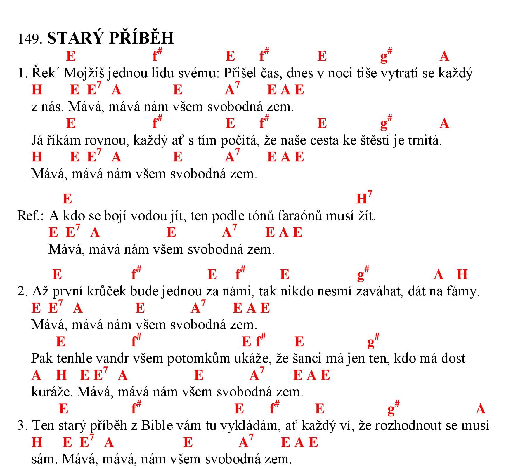 149 Stary pribeh