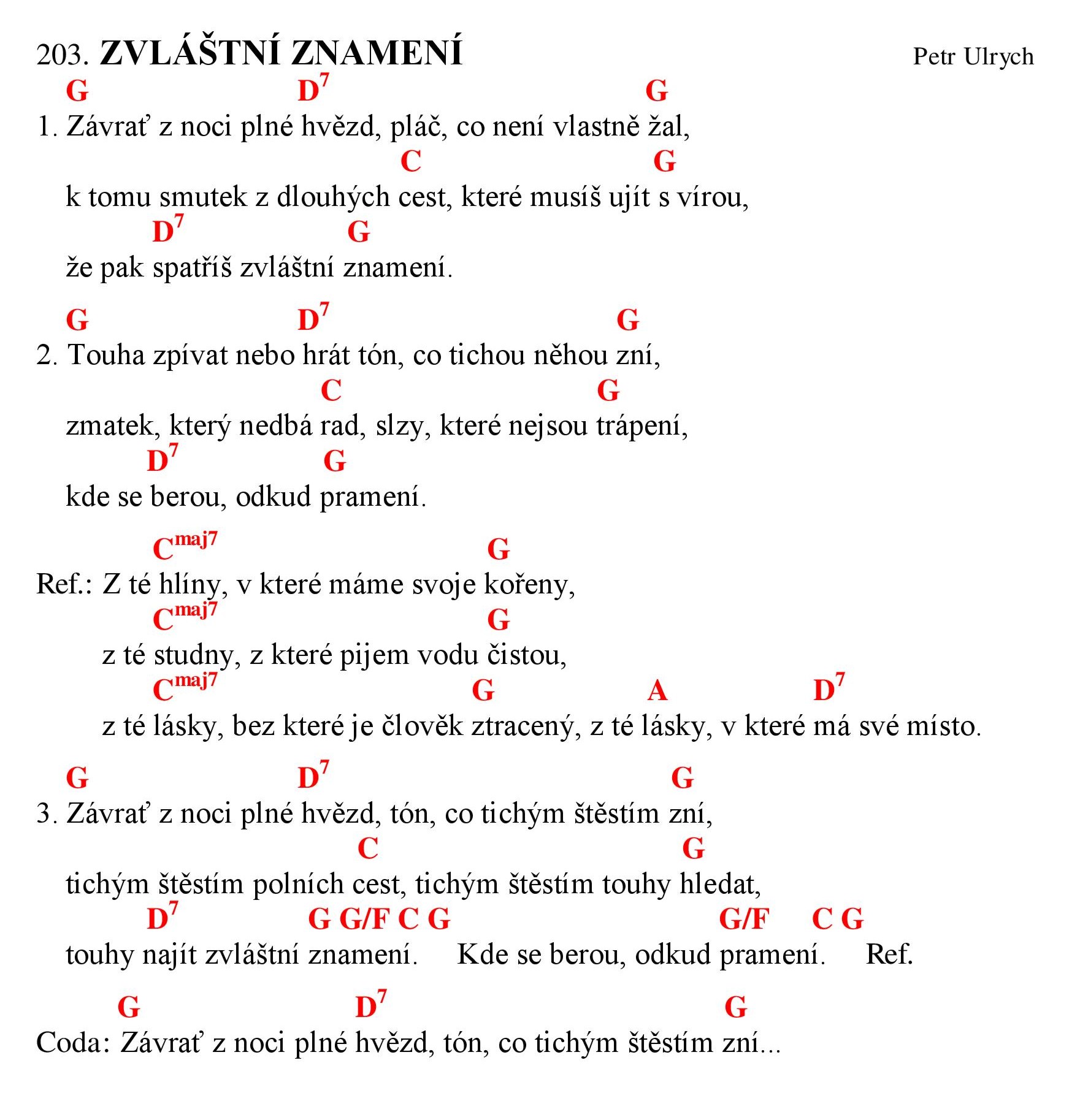 203 Zvlastni znameni