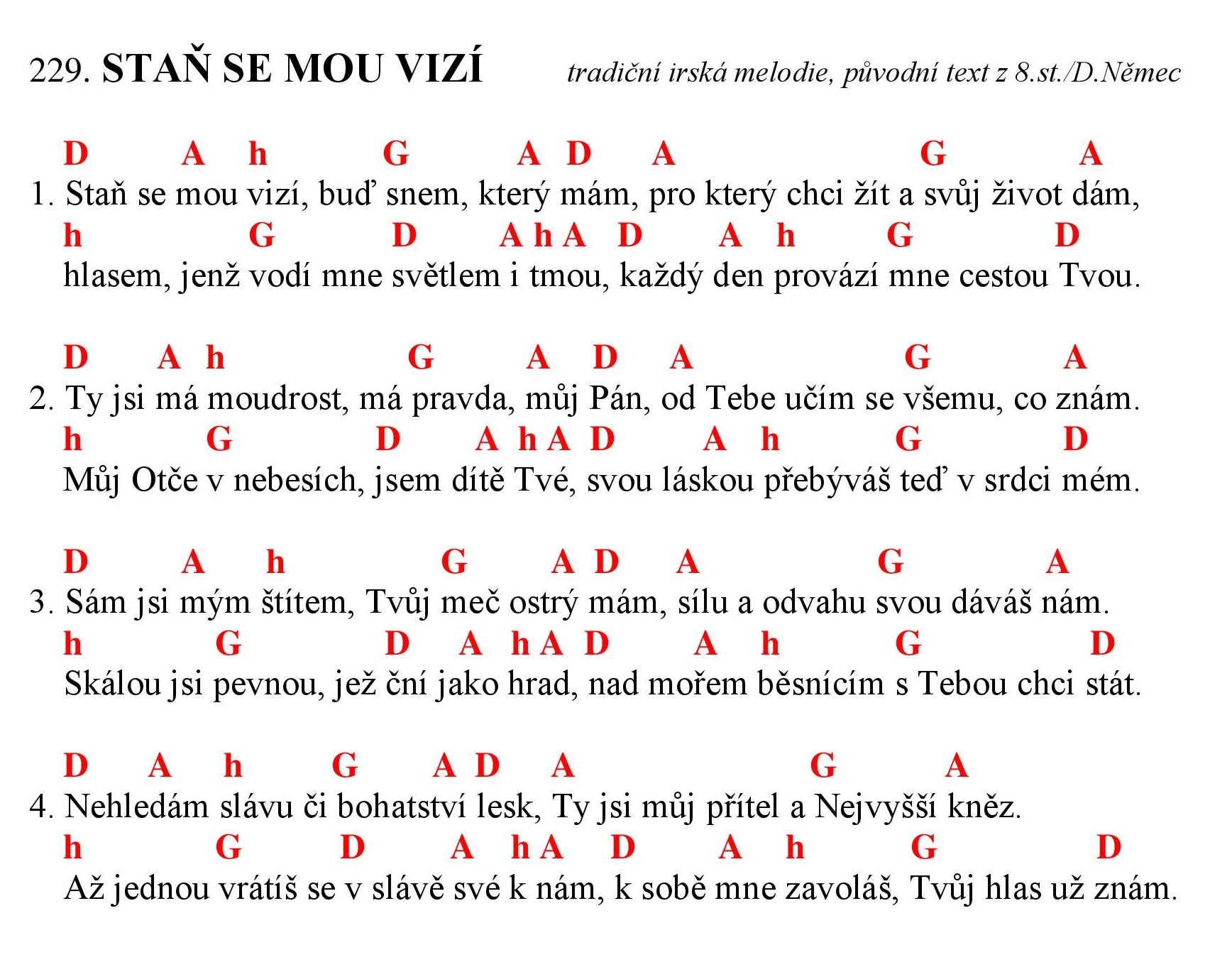 229 Stan se mou vizi