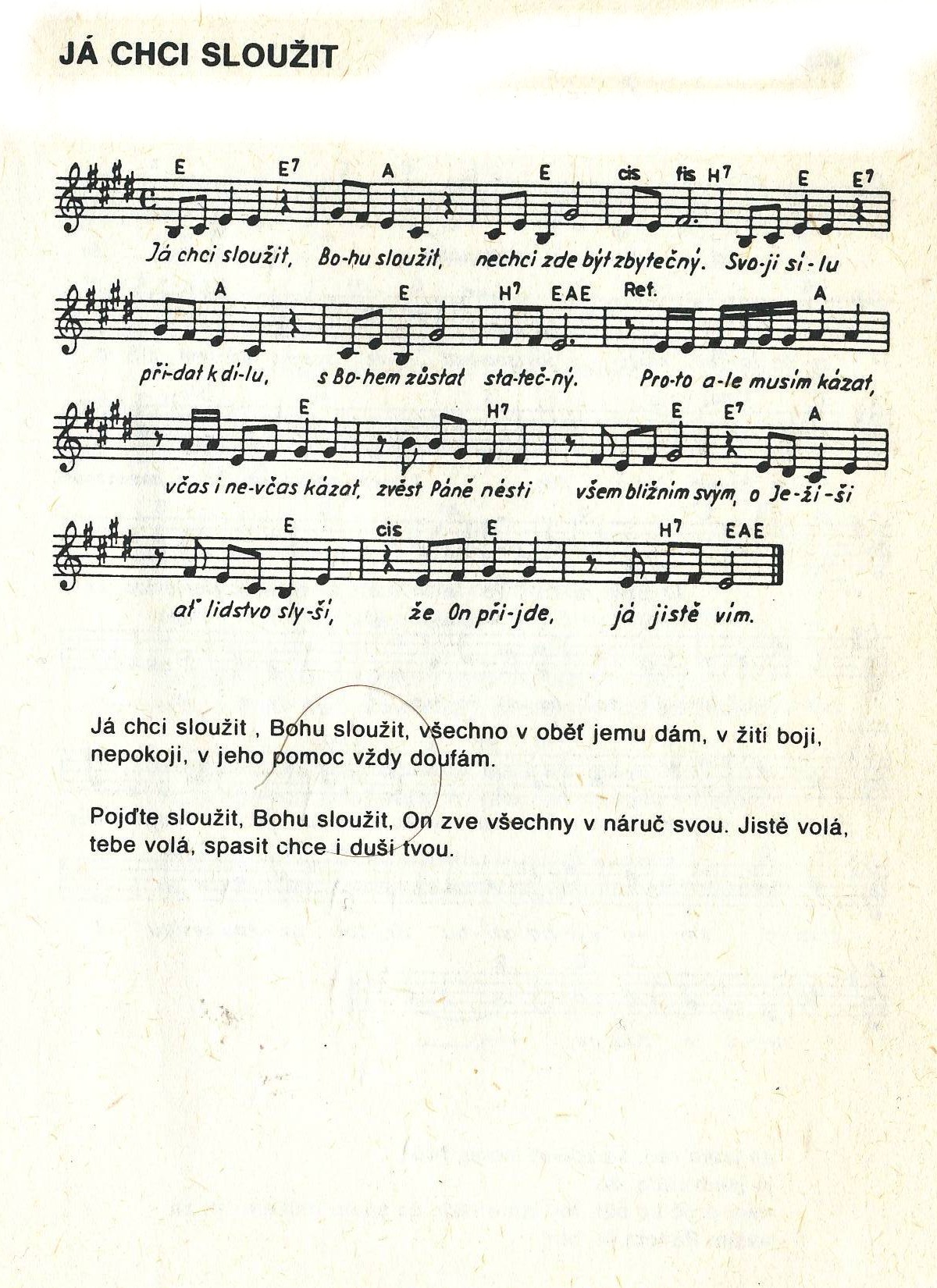 042 Ja chci slouzit