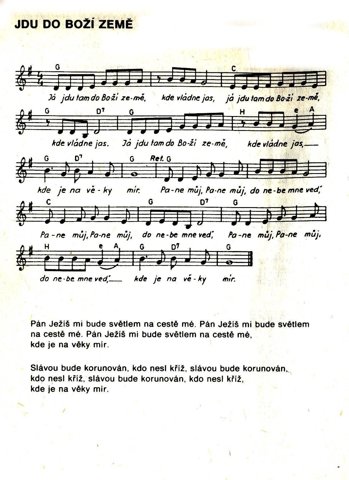 052 Jdu do Bozi zeme