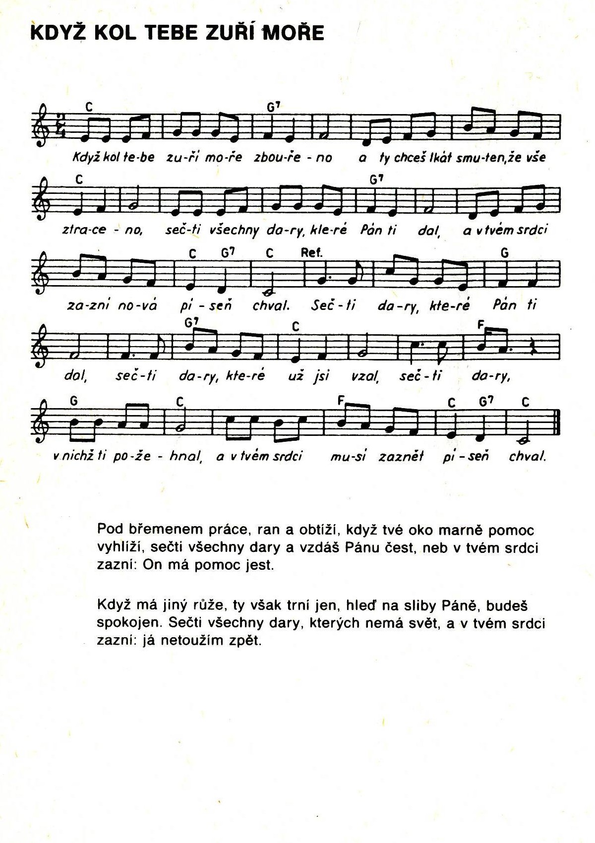 070 Kdyz kol tebe zuri more