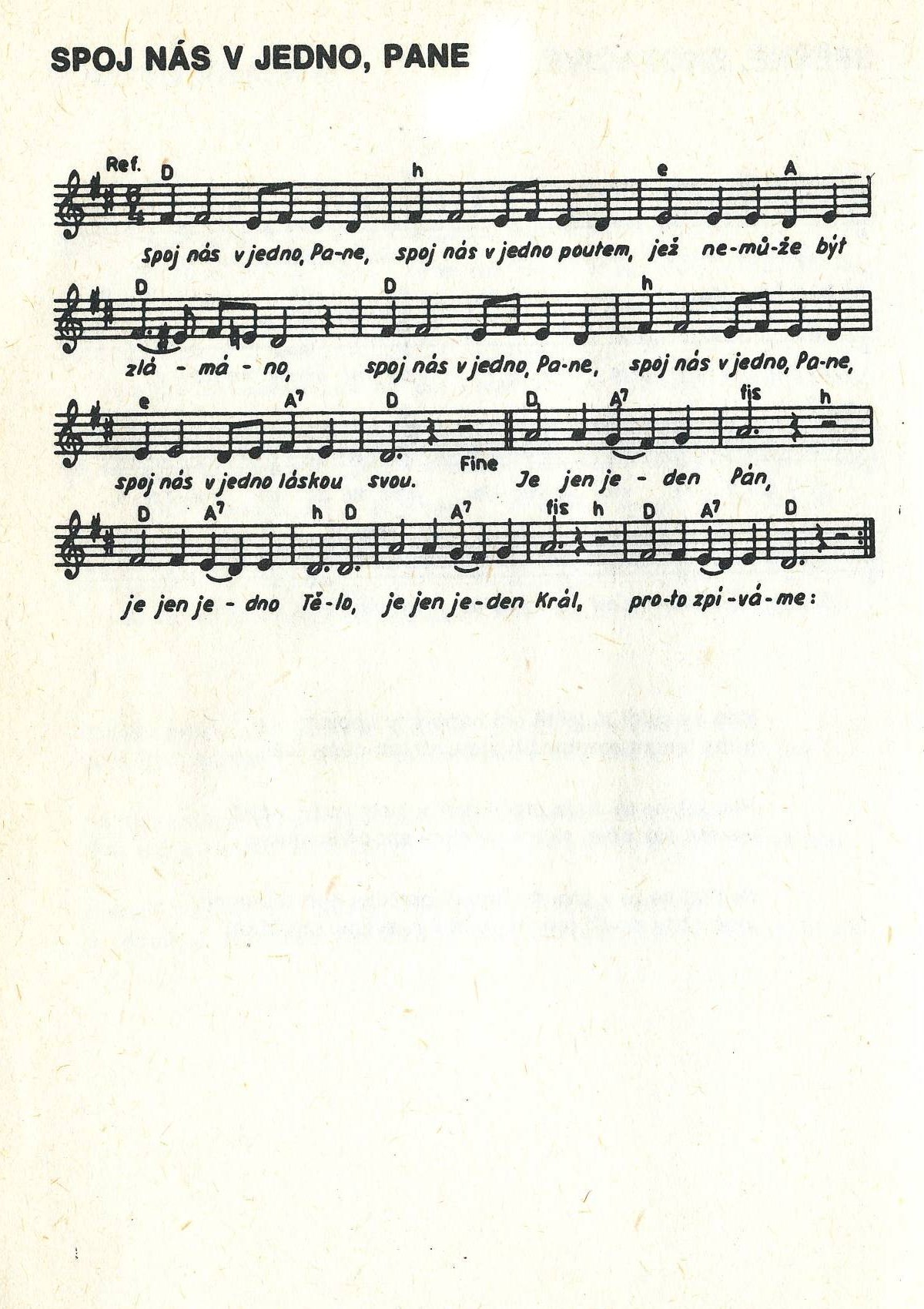 132 Spoj nas v jedno Pane