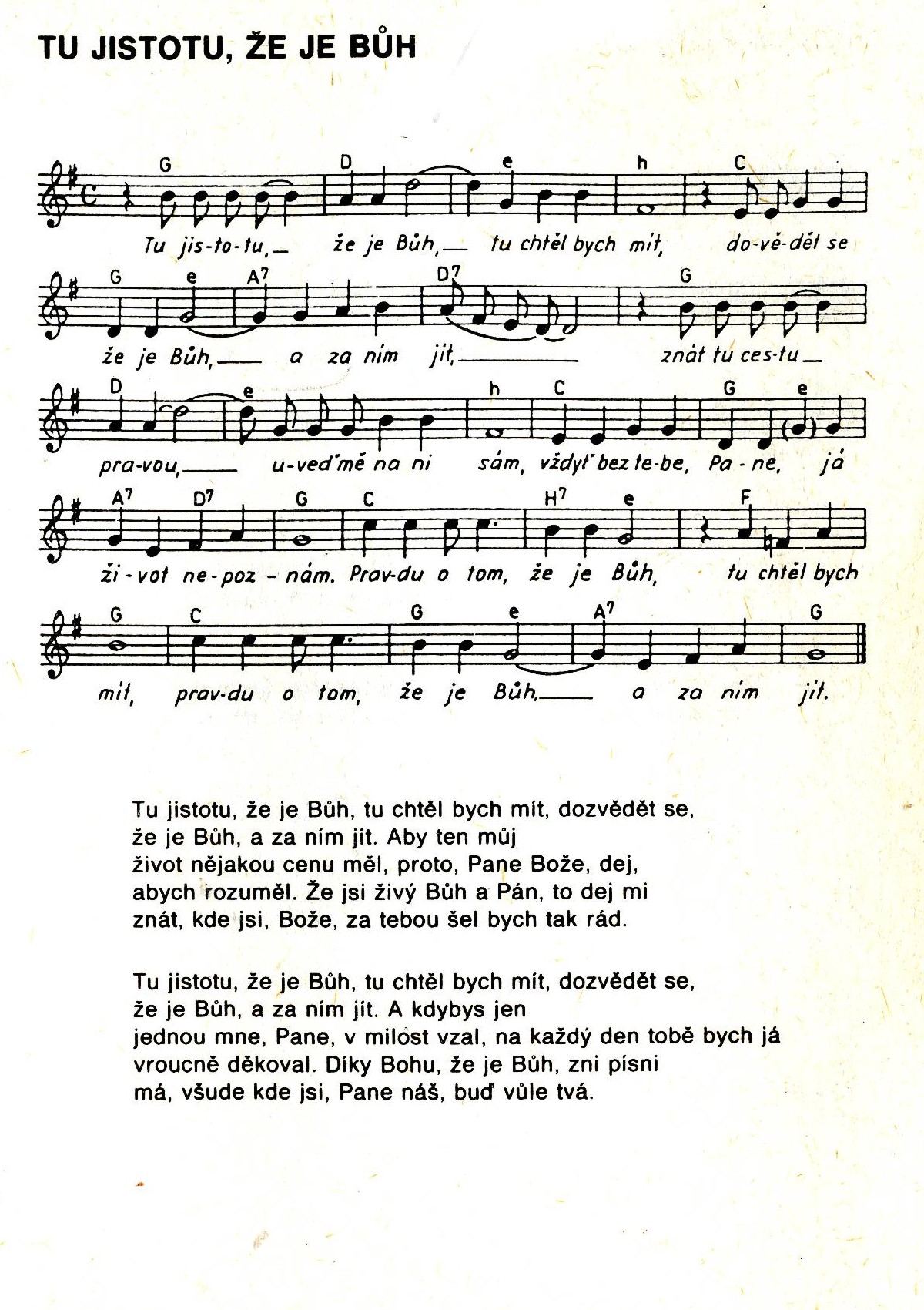 152 Tu jistotu ze je Buh